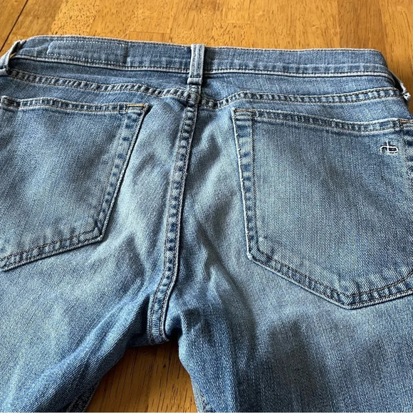 Rag & Bone The Dre jeans, size 25. These are skinny low rise jeans. - Picture 4 of 8